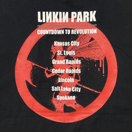 LINKIN PARK HYBRID THEORY TOUR COUNTDOWN TO REVOLUTION M&O XL 0164