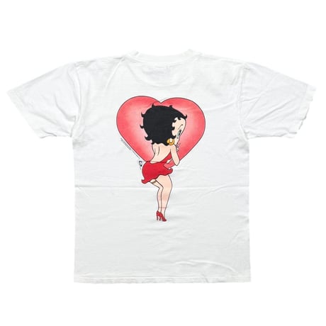 BETTY BOOP 1994 LINK PRINT WHITE ALL SPORT LARGE 7323