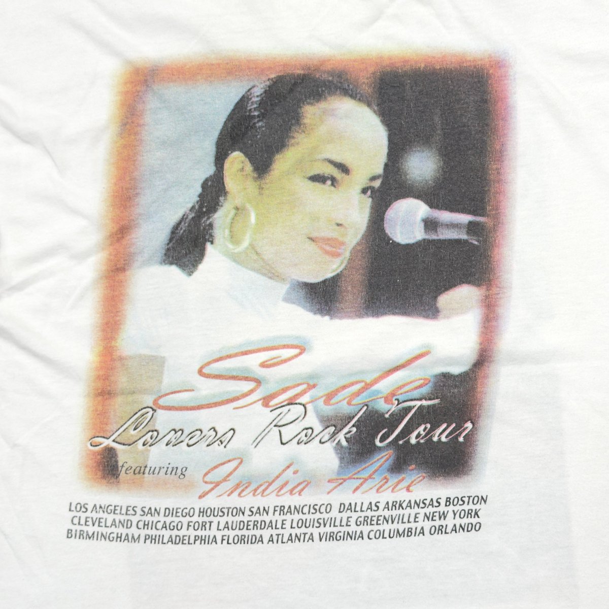 SADE LOVERS ROCK TOUR XL ビンテージ バンド ソウル SADE LOVERS ROCK TOUR XL ビンテージ バンド ソウル Lovers