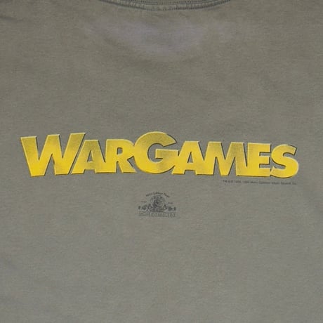 WARGAMES MOVIE PROMO CHARCOAL ALSTYLE XL 4035