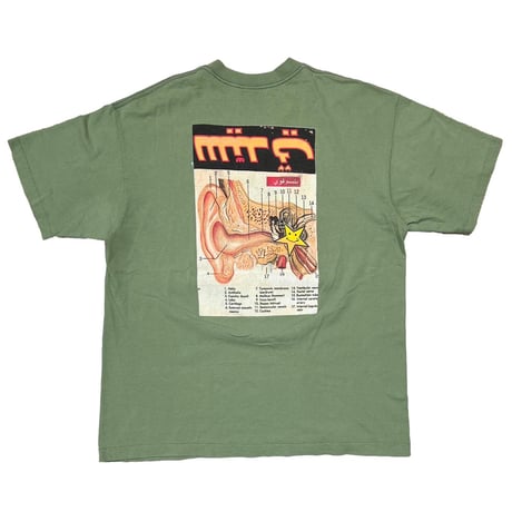 FLAMING LIPS UFOs in China 1987 SAGE GREEN GIANT BY TEE JAYS XL 6498