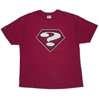 SOUNDGARDEN SUPERUNKOWN SUPERMAN PARODY BURGUNDY HANES XL