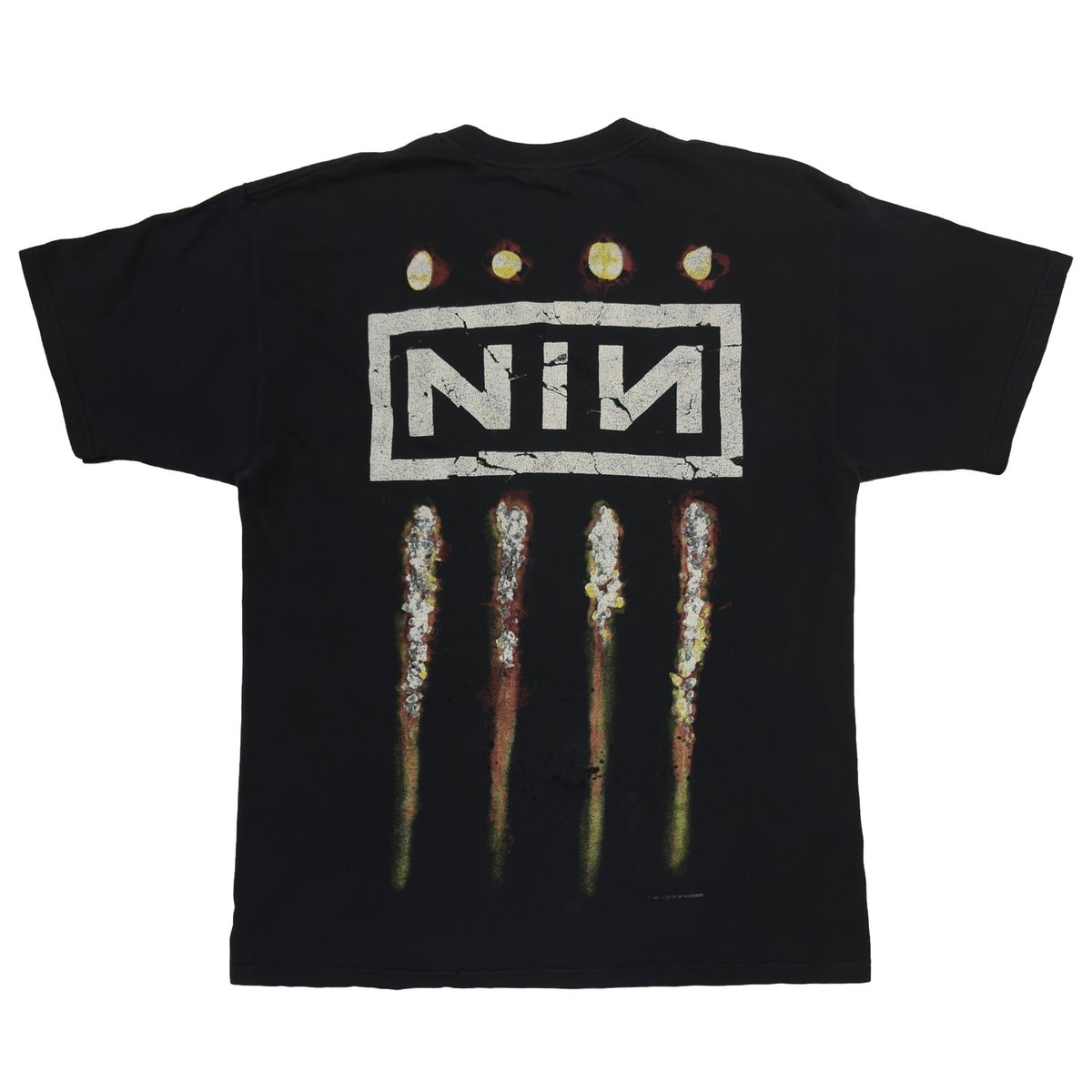 NINE INCH NAILS THE DOWNWARD SPIRAL GILDAN LARG