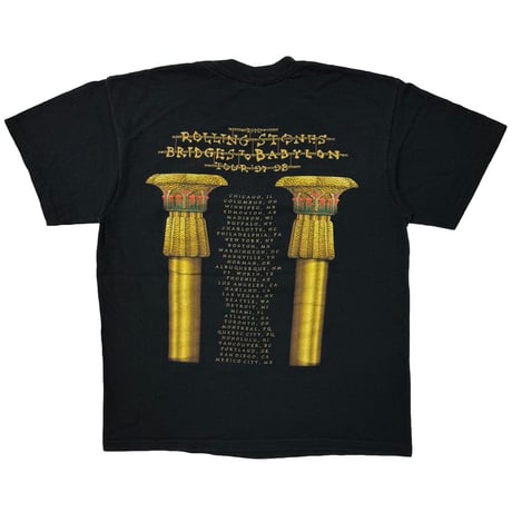 THE ROLLING STONES BRIDGE TO BABYLON GOLD TONGUE TOUR 97-98 ANVIL LARGE 5664