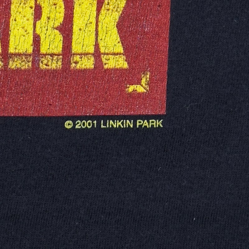 LINKIN PARK 2001 HYBRID THEORY NAVY cygnus LARG