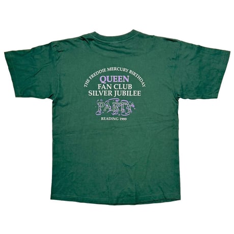 QUEEN 1999 FAN CLUB SILVER JUBILEE PARTY GREEN EURO LARGE 3856