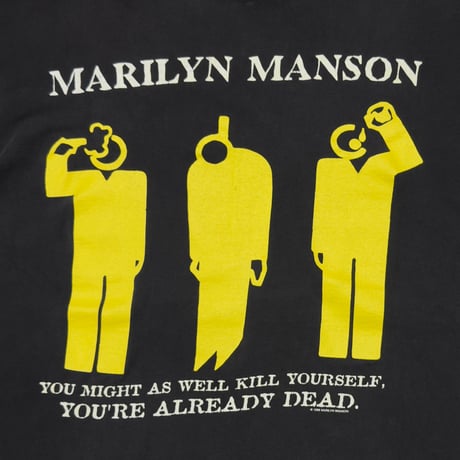 MARILYN MANSON 1996 SUICIDE YOU'RE ALREADY DEAD WINTERLAND XL 5115