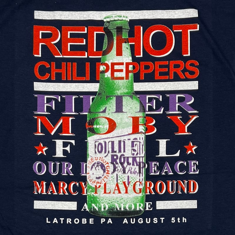 RED HOT CHILI PEPPERS ROLLING ROCK TOWN FAIR NA
