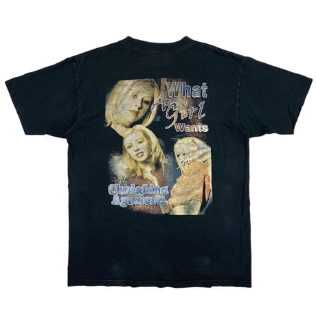 CHRISTINA AGUILERA WHAT A GIRL WANTS RAP DESIGN FITS XL 2535