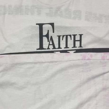 FAITH NO MORE THE REAL THING 1989 SLEEVELESS WHITE FITS L-XL 9142