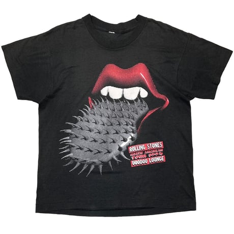ROLLING STONES LIP & SPIKE TONGUE VOODOO LOUNGE FITS LARGE 2879