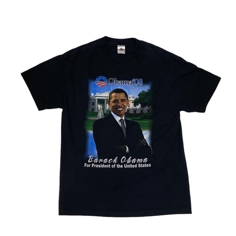 BARACK OBAMA YES WE CAN TEE ALSTYLE LARGE 7473
