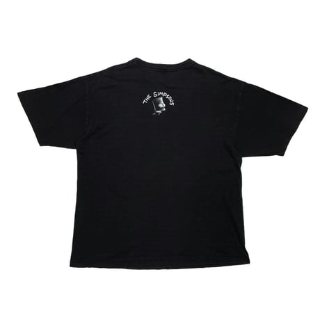 THE SIMPSONS BART MONOCHROME BIG FACE TEE FIT LIKE XL 8635