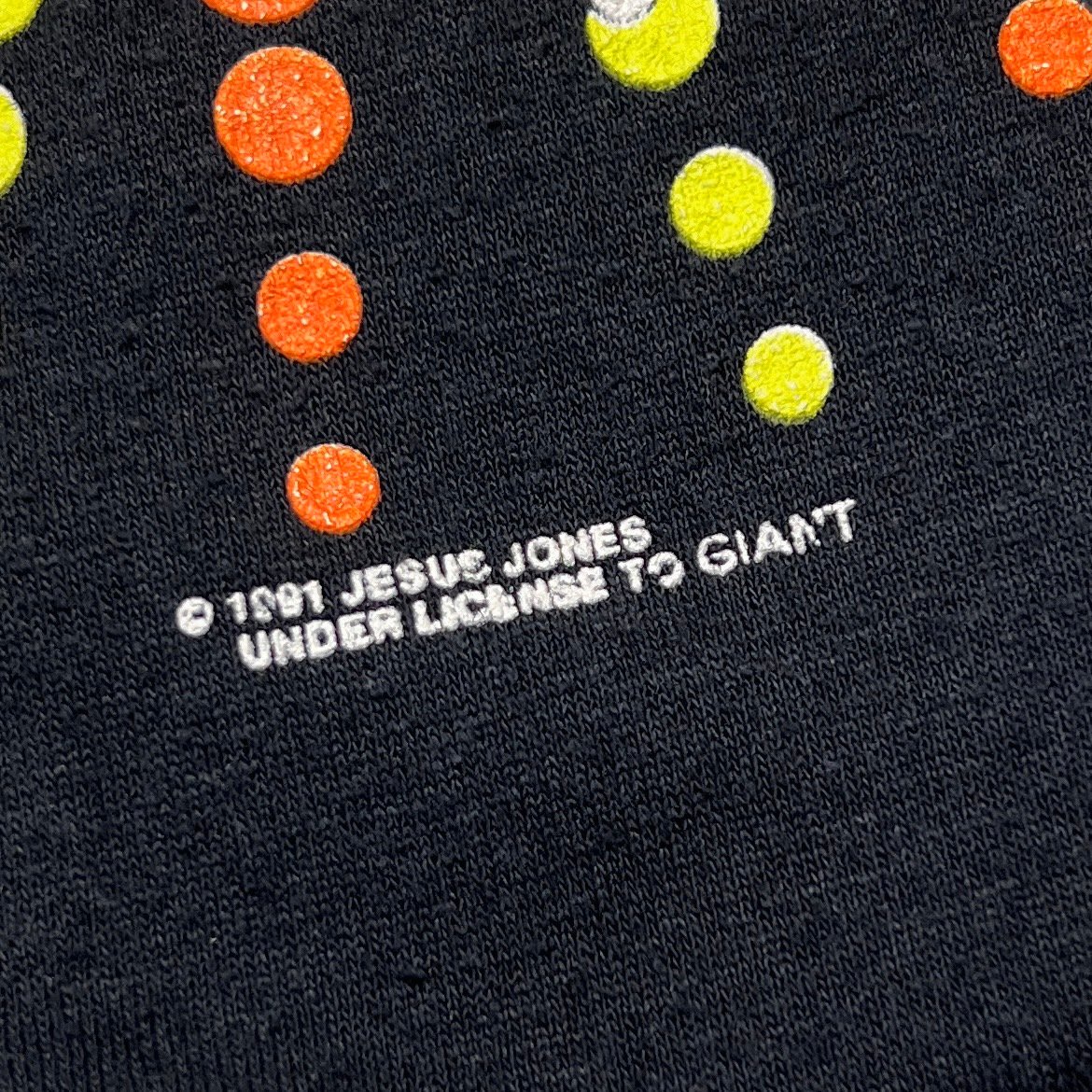 JESUS JONES 1991 DOUBT TOUR TEE JAYS XL 7692 |