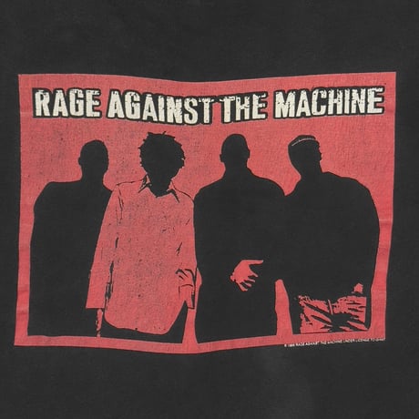 RAGE AGAINST THE MACHINE FRONT MEMBER BOX LOGO GIANT LARGE 9518