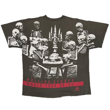 ROLLING STONES VOODOO LOUNGE WORLD TOUR 94/95 SKELETONS OVP SCREEN STARS XL 4092