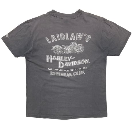 HARLEY DAVIDSON MAKE MY DAY FOR BIKERS ONLY POCKET TEE HANES LARGE 5371