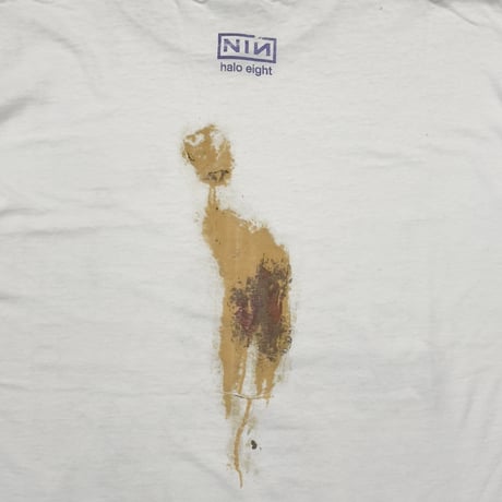 NINE INCH NAILS THE DOWNWARD SPIRAL halo eight WHITE ALL SPORT LARGE 4767
