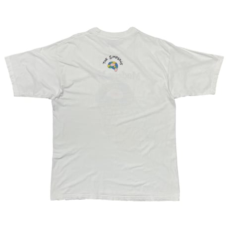 THE SIMPSONS 1995 MODERN MAN WHITE REDWOOD XL 9100