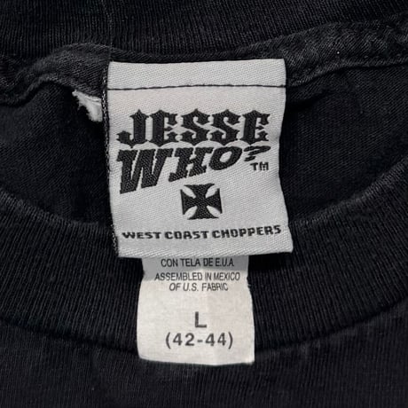 WEST COAST CHOPPERS IRON CROSS LONG BEACH CA SS BLACK LARGE 4631