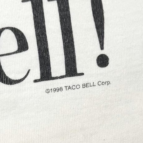 TACO BELL WANT SOME? WHITE FRUIT OF THE LOOM XL 0536