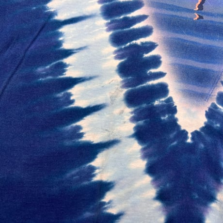 PINK FLOYD 00s WISH YOU WERE HERE TIE DYE LIQUID BLUE XL 2786