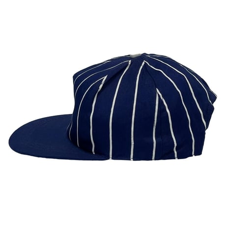 PUBLIC ENEMY STRIPED TARGET LOGO CAP NAVY SNAPBACK 0796
