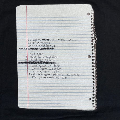 NIRVANA KURT COBAIN MEMORIAL 2003 NOTE ANVIL XL 7840