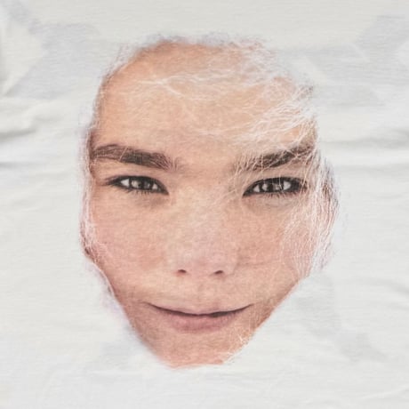 Bjork 1994 HUGE FACE WHITE PHOTO by Stephane Sednaoui EURO MEDIUM 2341