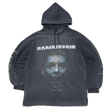 RAMMSTEIN SEHNSUCHT SWEAT HOODIE FADED BLACK FITS XL 7154