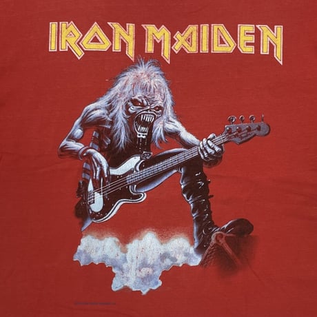 IRON MAIDEN REAL LIVE TOUR 1993 RED EURO LARGE 4696