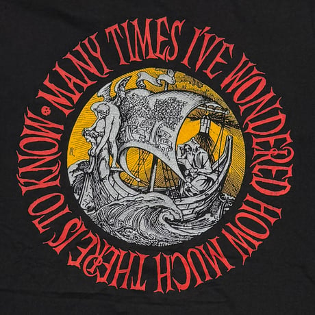 LED ZEPPELIN MANY TIMES I'VE WONDERED HANES LARGE 1009