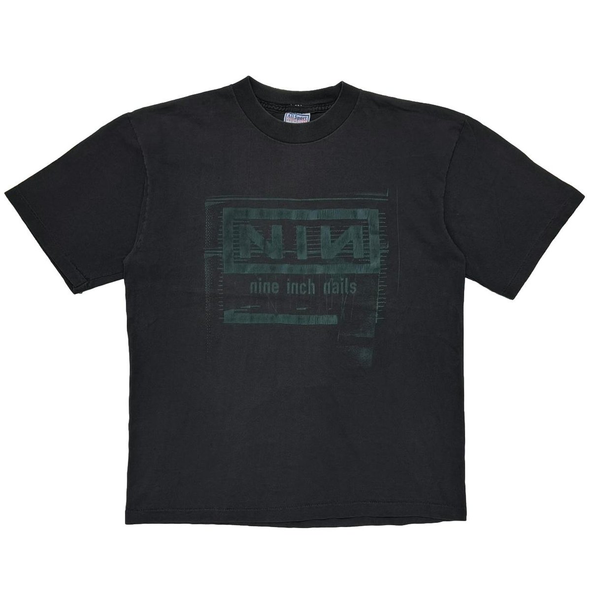 NINE INCH NAILS BOX LOGO NOTHING ALL SPORT LARG