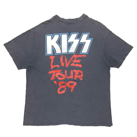 KISS LIVE TOUR 1989 NO MAKE FITS LARGE 0032