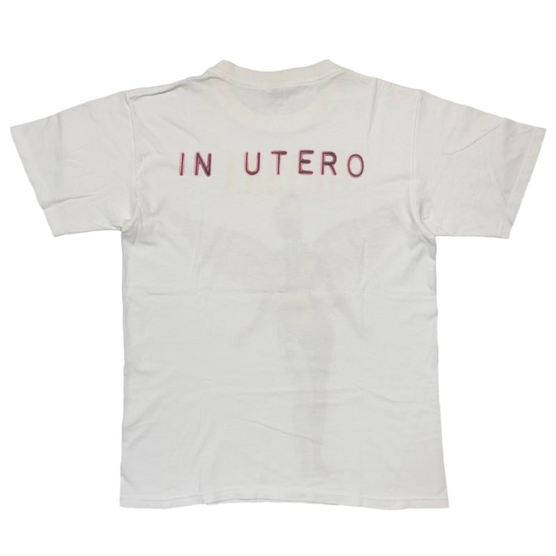 00's NIRVANA NEVERMIND Tシャツ 両面 Y2K anvil 希少】00s anvil