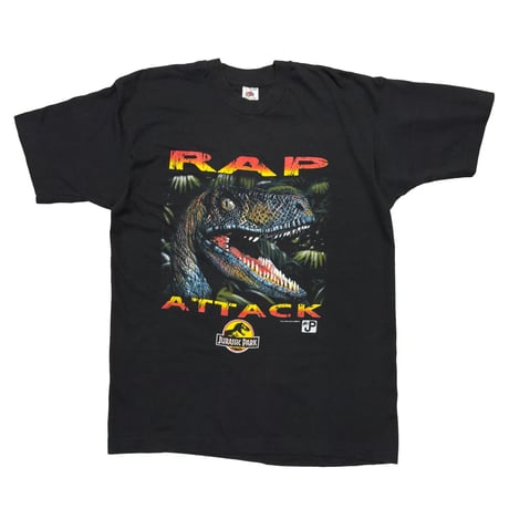 JURASSIC PARK MOVIE PROMO RAP ATTACK FRUIT OF THE LOOM LARGE 7491