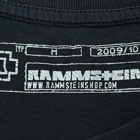 RAMMSTEIN 00S TEE BLACK MEDIUM 0977