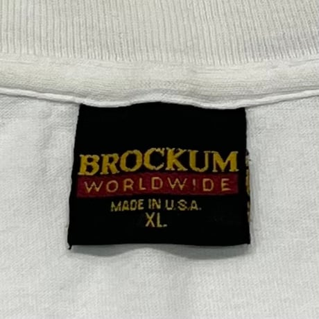 GUNS N' ROSES SKIN N' BONES WORLD TOUR 1993 WHITE BROCKUM XL 5368