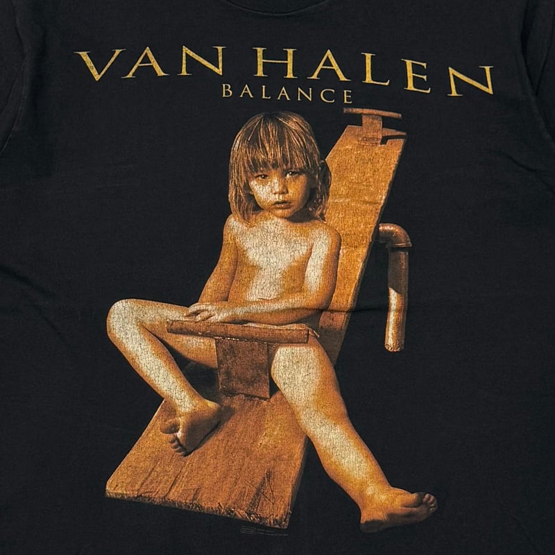 VAN HALEN BALANCE WORLD TOUR 1995 BLACK FITS XL