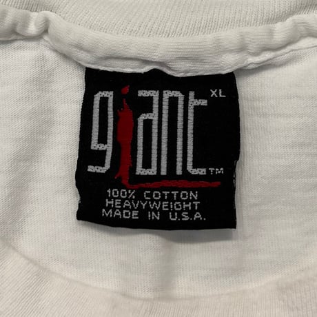 RED HOT CHILI PEPPERS 1991 DOUBLE SIDE Aztec WHITE GIANT XL 1834