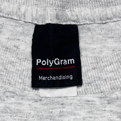 WU-TANG CLAN 1997 RED LOGO ASH GREY POLYGRAM XXL 9164