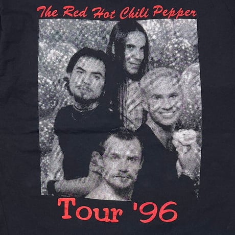 RED HOT CHILI PEPPERS ONE HOT MINUTE PIANO TOUR ’96 BOOTLEG BLACK XL 9096