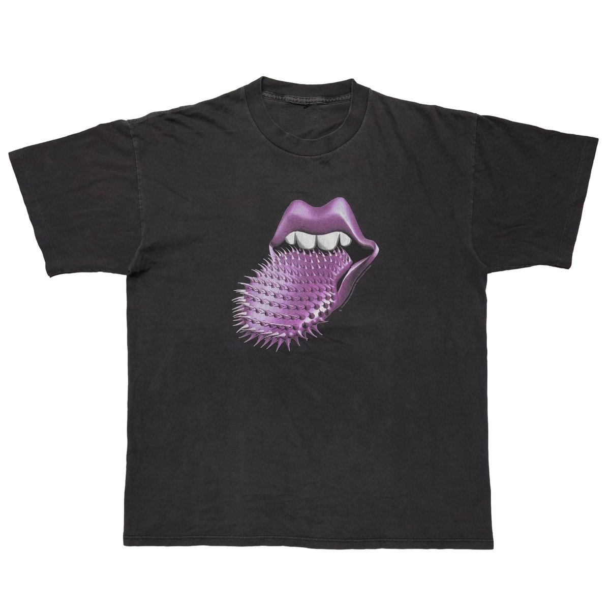 THE ROLLING STONES VOODOO LOUNGE PURPLE SPIKE T