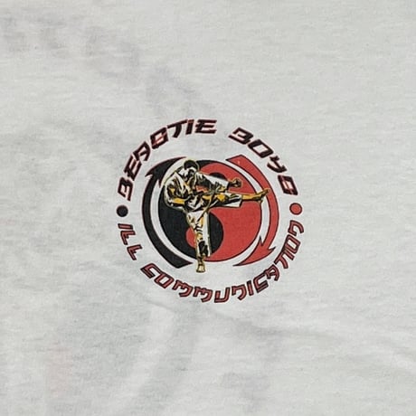 BEASTIE BOYS ILL COMMUNICAITON RINGER WHITE RED WINTERLAND XL 4522