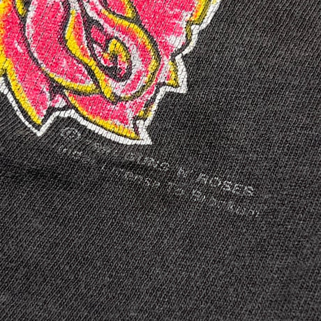 GUNS N' ROSES CROSS SKULL USE YOUR ILLUSION TOUR 1991-1992 FITS XL 5042