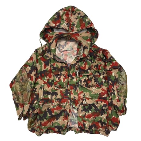 SWISS ARMY ALPEN CAMOUFLAGE MOUNTAIN PARKA 56 1724