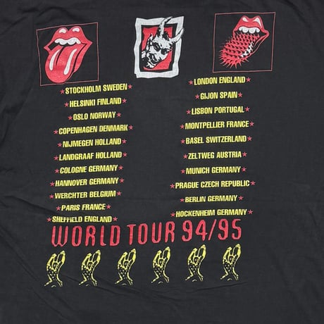 THE ROLLING STONES VOODOO LOUNGE WORLD TOUR 94/95 BROCKUM XL 3569
