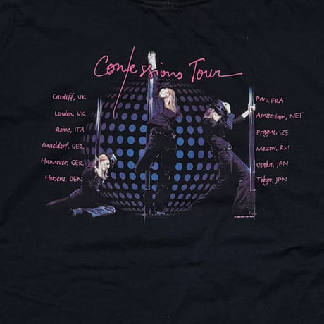 MADONNA CONFESSIONS TOUR 2006 FITS XL 4313