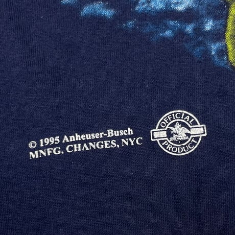 Budweiser FROGS THIS BUD'S FOR YOU NAVY CHANGES XL 9874