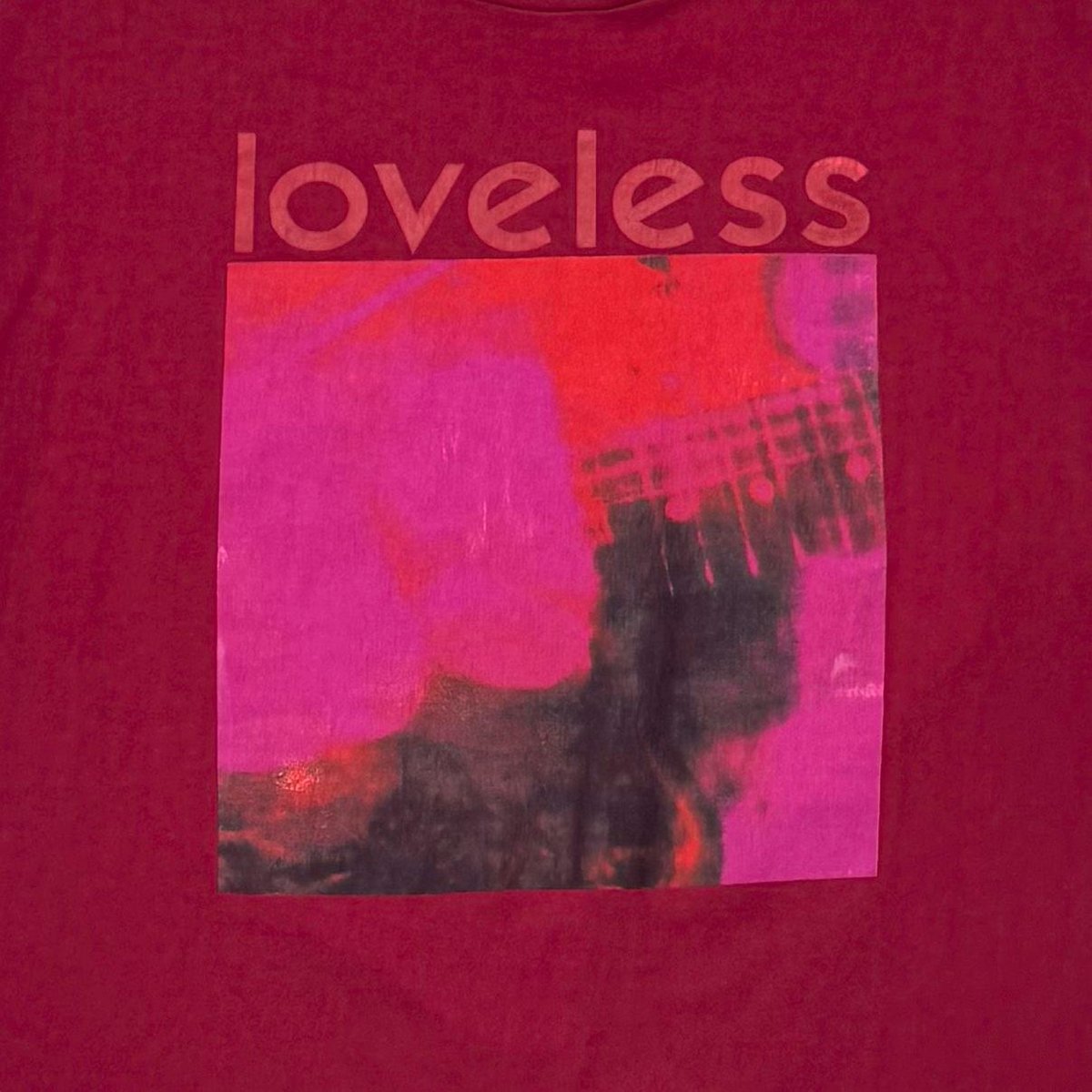 MY BLOODY VALENTINE LOVELESS AIR WALK WINE RED